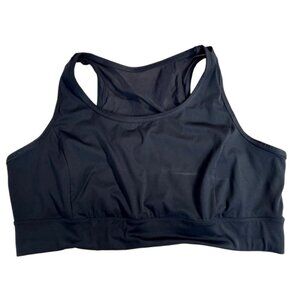 Penningtons Active Zone Plus Size 3X Woman Black Sports Athletic Bra